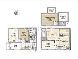 国分寺市光町1丁目　A号棟　未入居戸建