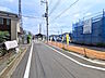 外観：接道状況および現場風景　【国立市東3丁目】