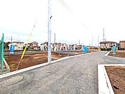 接道状況および現場風景　【立川市若葉町2丁目】