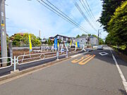 接道状況および現場風景　【立川市幸町5丁目】