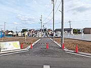 接道状況および現場風景　【立川市砂川町4丁目】