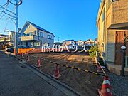接道状況および現場風景　【立川市栄町2丁目】