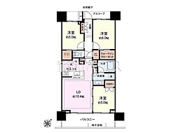 間取図画像 3LDK