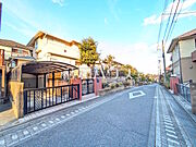 接道状況および現場風景　【八王子市東中野】