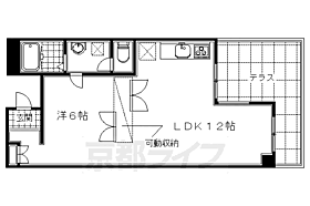 ディスティ桃山 201 ｜ 京都府京都市伏見区鍋島町（賃貸マンション1R・2階・47.50㎡） その2