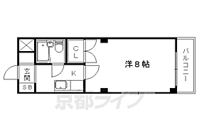 ツインズ深草 301 ｜ 京都府京都市伏見区深草フチ町（賃貸マンション1K・3階・20.45㎡） その2