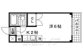 Ｄ’ｓ　Ｃｏｕｒｔ 305 ｜ 京都府京都市山科区音羽前出町（賃貸マンション1R・3階・18.75㎡） その2