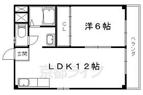 コープみささぎ 503 ｜ 京都府京都市山科区御陵原西町（賃貸マンション1LDK・5階・35.50㎡） その2