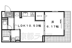 ウッドステージ桜　壱号館 301 ｜ 京都府京都市伏見区舞台町（賃貸アパート1LDK・3階・39.60㎡） その2