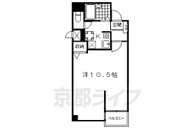 京都府京都市南区西九条東島町（賃貸マンション1K・4階・27.33㎡） その2