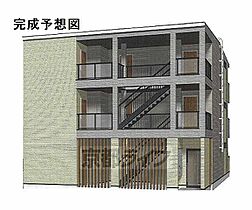 京都府京都市南区久世殿城町（賃貸アパート1LDK・3階・45.39㎡） その3