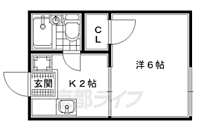 京都府京田辺市興戸御垣内（賃貸アパート1K・1階・19.00㎡） その2