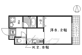 ｗｉｎ21 201 ｜ 京都府京都市伏見区竹田西段川原町（賃貸マンション1K・2階・28.50㎡） その2