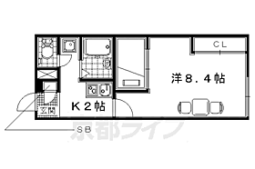 京都府八幡市男山泉（賃貸アパート1K・1階・23.18㎡） その2