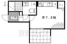 Ｌａｎｅ深草 101 ｜ 京都府京都市伏見区深草西浦町6丁目（賃貸アパート1R・1階・21.72㎡） その2