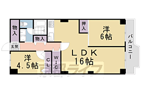 醍醐パインクレスト 509 ｜ 京都府京都市伏見区石田森南町（賃貸マンション2LDK・5階・67.47㎡） その2