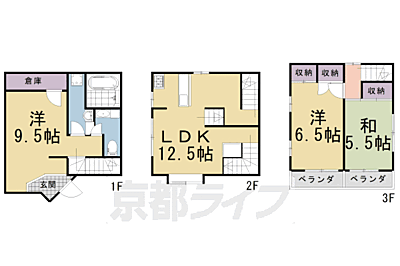 間取り：間取