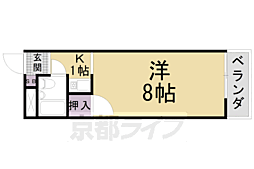 間取図画像 1K