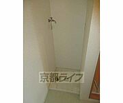 洗面所に洗濯機置き場ありますよ〜