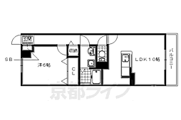 近鉄京都線 富野荘駅 徒歩4分