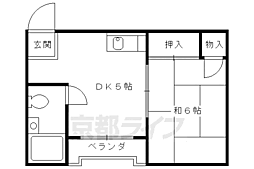 ヴィラ勧修寺 2階