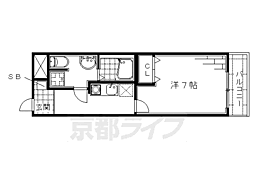 アルバローザ京都 2階/202
