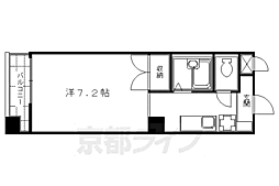 都々路ビル 1Kの間取図画像