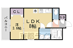 ルシェリア山科 2階