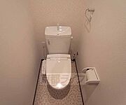 清潔感のあるトイレです。