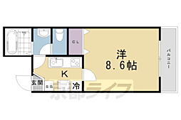 京都市営烏丸線 九条駅 徒歩7分 2階/-
