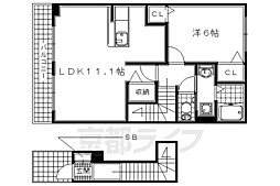 JR奈良線 長池駅 徒歩5分 2階/-