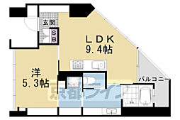 シャリマー西大路 6階
