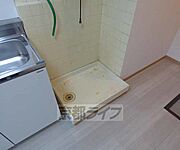 室内洗濯機置き場ありで、脱衣・洗濯が室内でできます。