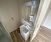 シンプルな洗面所です。
