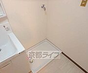 洗濯機置き場です。