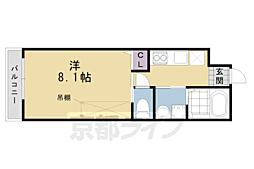 ＭＥＳＡ　ＶＥＲＤＥ　桂Ｂ棟 1階/109