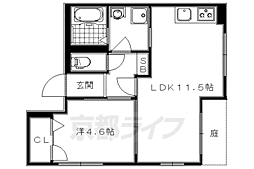 京洛舎　二人司 1階/A-102