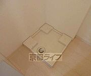 室内洗濯機置き場です