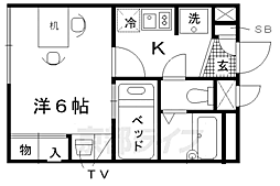 レオパレス京都鷹峯 2階