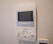 カメラ付きインターホン。