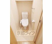 ウォシュレットつきです。