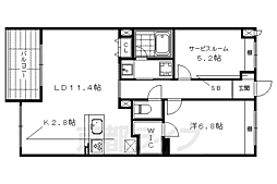 グラシア堺町御門 2階