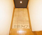 すっきりとした玄関。