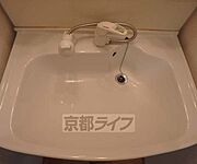 シャンプードレッサ付きの独立洗面台です。