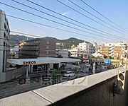 バルコニーからの風景です