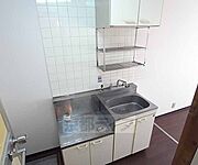 シンプルなキッチンです。