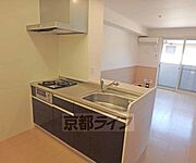 開放感のあるカウンターキッチンです。