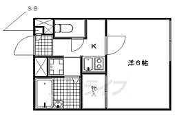 京都市営烏丸線 十条駅 徒歩5分 2階/-