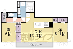 シェモワ A棟 1階/102