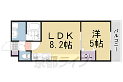 GRANCASA日の又 1LDKの間取図画像